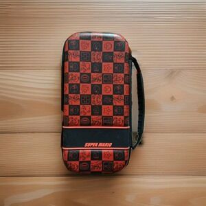 PDP Official Nintendo Switch Super Mario Bros Red Chess Travel Case +Glow Zip